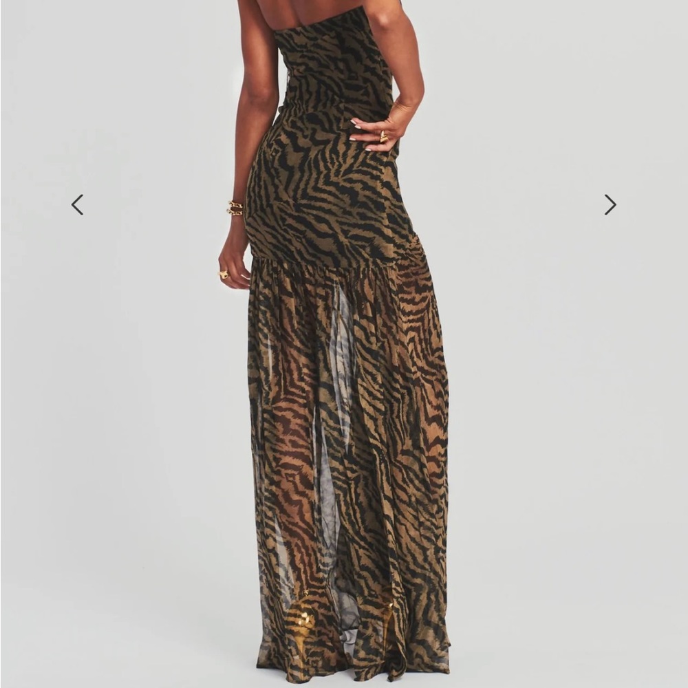NICOLE SILK CHIFFON DRESS RETROFETE